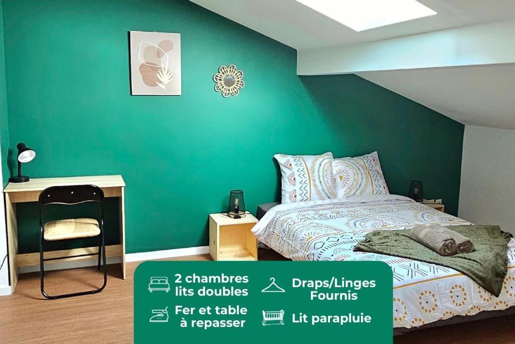 T3 Duplex Thonon Centre - Parking - Gare - Thermes Экстерьер фото